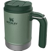 Classic Insulated mug 0,47 l green with a handle - Stanley | FA