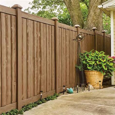 Bufftech Sherwood Vinyl Fence Panels | Hoover Fence Co.