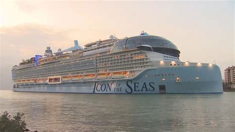 Icon of the Seas: World's largest cruise ship arrives in Florida