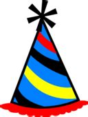 Birthday hat transparent background free clipart - WikiClipArt