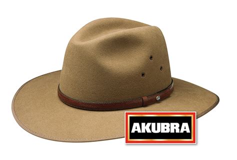 Akubra Coober Pedy Black Hat