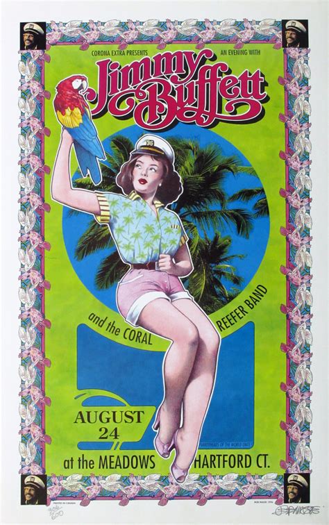 Jimmy Buffett Original Concert Poster | Limited Runs