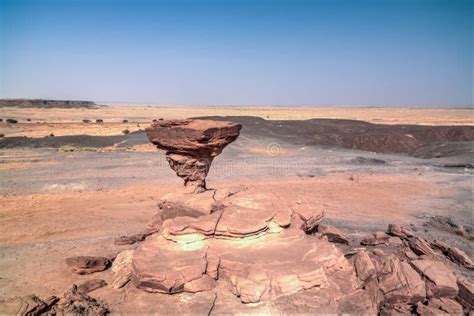 Rock Formation at Sahara Desert Near Tchirozerine Region, Agadez, Niger ...