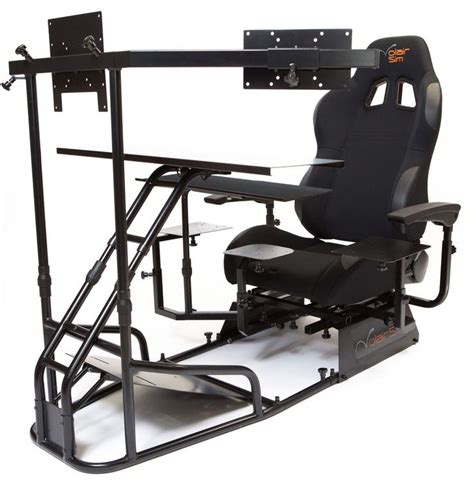 Volair Sim - Flight Racing Sim Seat | Computer gaming room, Flight ...