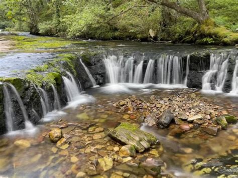 Hiking the Brecon Beacons Waterfalls at Pontneddfechan