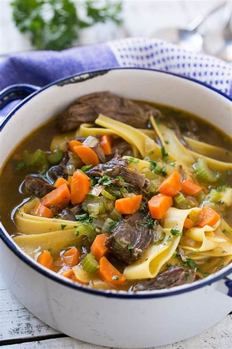 Beef Noodle Soup - Dinner at the Zoo