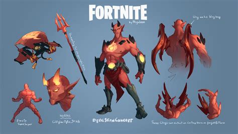 Devil Skin Concept (fortnite) by ninjakimm on DeviantArt