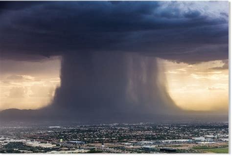 Stunning photo and video show a microburst dumping rain and wind over ...