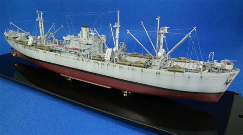 1/350 Liberty ship O'brien of Trumpeter with Eduard & GMM Photo etching added | Model ships ...