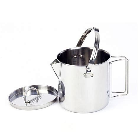 1.2L Stainless Steel Camping Kettle