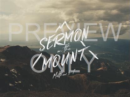 Sermon On The Mount | Igniter Media | SermonSpice