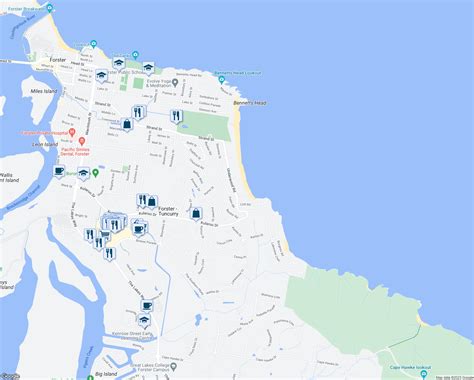 Map Of Forster Nsw - Map Of Massachusetts