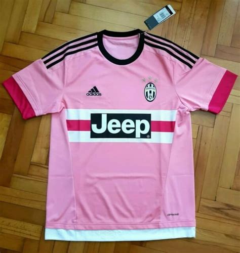 Juventus Away 2015 Pink Jersey / Juve Football / Soccer Jersey | Etsy