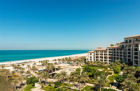 The St. Regis Saadiyat Island Resort – Abu Dhabi, UAE – Resort Beach ...