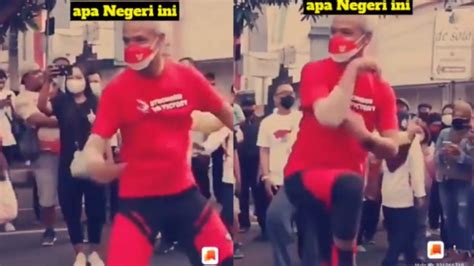 Video Ganjar Pranowo Joget di Car Free Day Disentil Don Adam: Kalau Masih Ada yang Dukung, Bebal ...