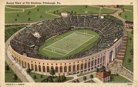 Aerial View of Pitt Stadium Pittsburgh, PA