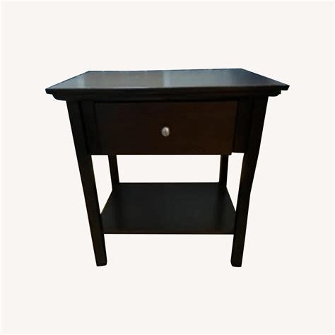 Bob's Discount Furniture Dark Brown Nightstand - AptDeco