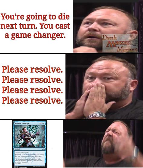 Alex Jones memes for days. : r/MTGmemes