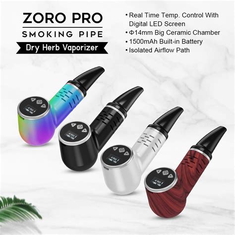 ZORO PRO Smoking Pipe Dry Herb Vaporizer