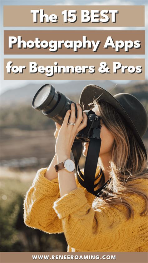 15 Best Photography Apps For Both Beginners and Pros - Renee Roaming