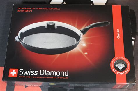 Swiss Diamond Nonstick Fry Pan w/ Lid Review