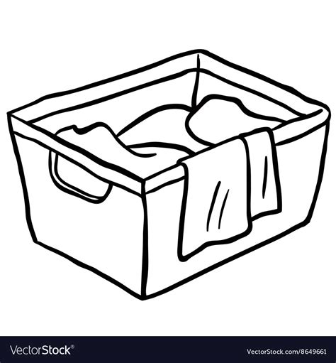 Free Laundry Basket Clipart