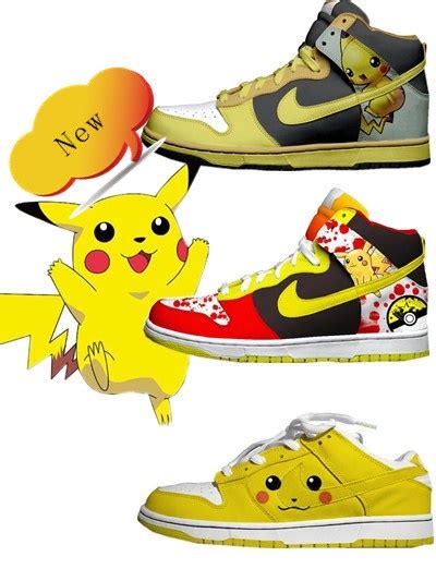 Pichu & Pikachu Nike Dunks!! | Discount nike shoes, Nike shoes for sale ...