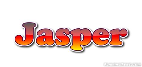 Jasper Logo | Free Name Design Tool from Flaming Text