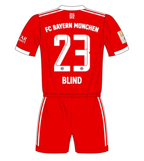 Bayern-Munich-2022-2023-home-numer-23-Blind – MuseumofJerseys.com