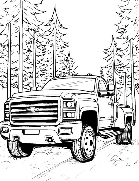 50 Truck Coloring Pages: Free Printable Sheets