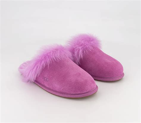 UGG Scuff Sis Slippers Purple Berry - Flat Shoes for Women