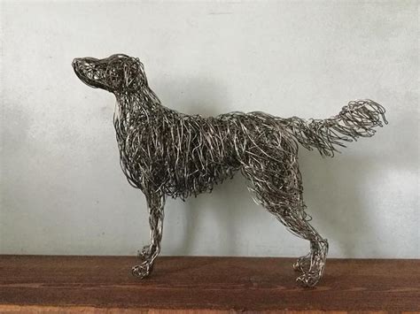 Energetic Wire Animal Sculptures Look at Home in Natural Landscape