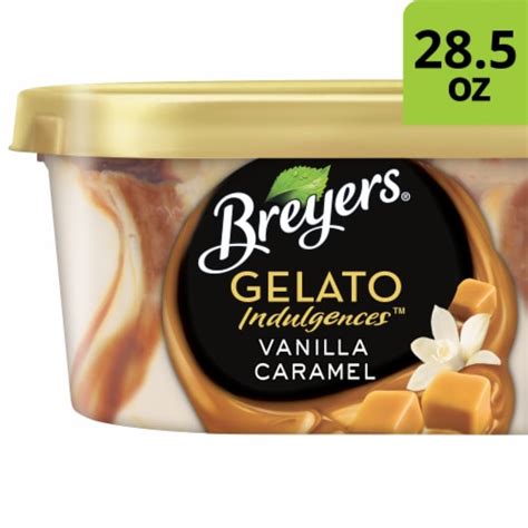 Breyers Gelato Indulgences Vanilla Caramel Gelato, 28.5 fl oz - Fred Meyer