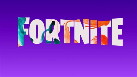 Fortnite Logo on Purple Live Wallpaper