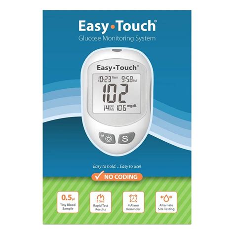 EasyTouch Blood Glucose 200 Test Strips+Free Glucose Meter KIT