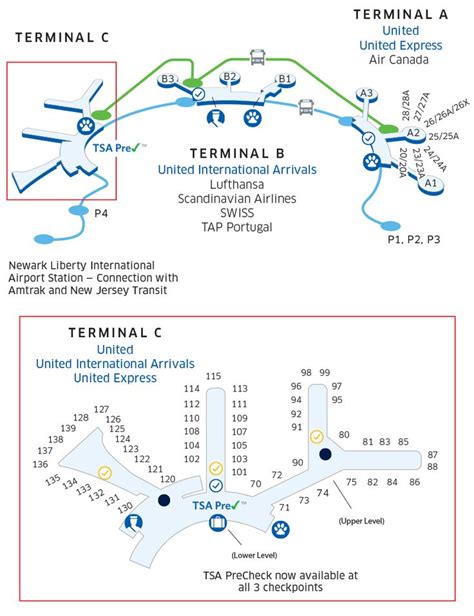 Angel Davidson News: Newark Airport Map Terminal C Restaurants