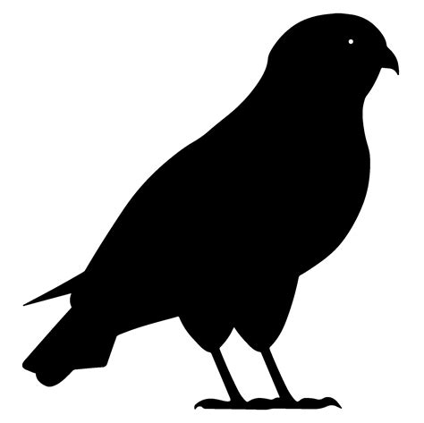 Falcon silhouette vector 28220707 Vector Art at Vecteezy