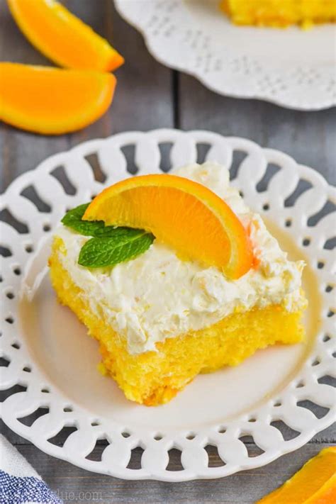 Easy Mandarin Orange Cake Recipe - Simple Joy