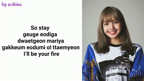 "stay" [BLACKPINK] lyrics {Hangul } - YouTube