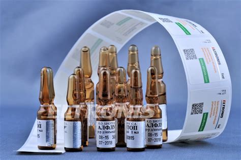 Vial Labels (for small diameter labeling) | Eltronis