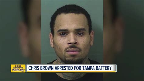 Pop star Chris Brown arrested on Tampa warrant