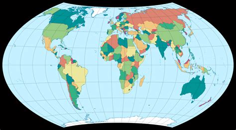 Political Map Of The World 2023