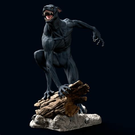 STL file Werewolf Lupin・Model to download and 3D print・Cults