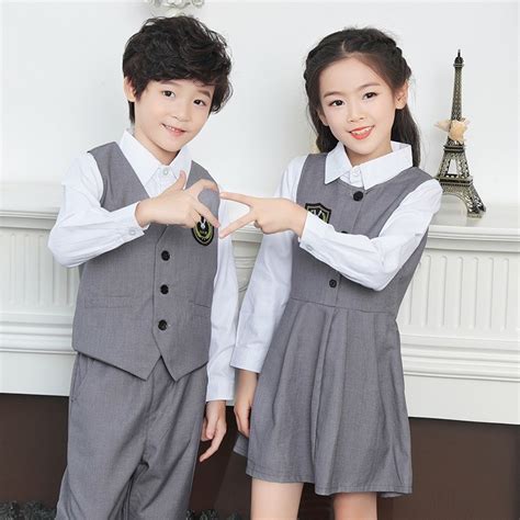 Custom Wholesales Girls Dress Primary Kids White Shirt Skirts Pants School Uniforms - School ...