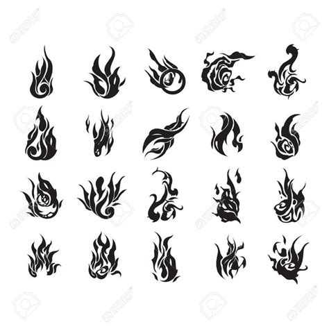 Fire flame tattoo | Дизайн книг, Дизайн