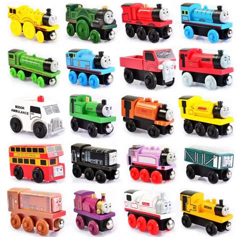 Thomas and Friends Anime Wooden Railway Trains Toy Trains Model Great ...