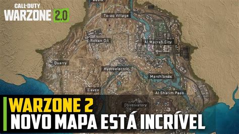 Warzone 2, NOVO MAPA Al Mazrah está incrível