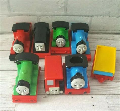 My First Thomas And Friends Vintage Push Along Trains Bundle Golden ...