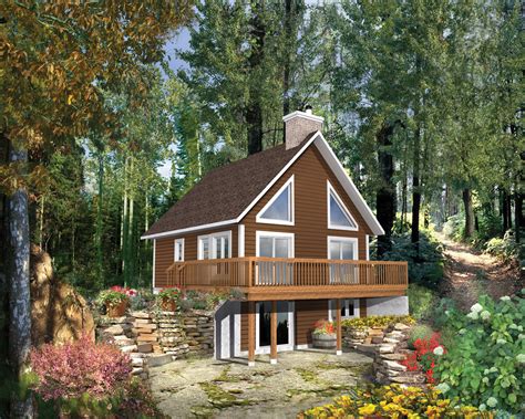 Cabin Style House Plan - 2 Beds 2 Baths 1906 Sq/Ft Plan #25-4361 - Houseplans.com