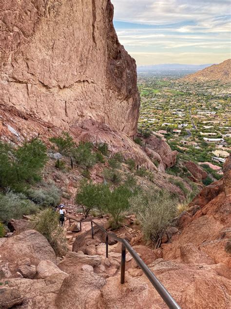 Camelback Mtn hike in Phoenix, AZ. Really kicked my butt. : r/hiking